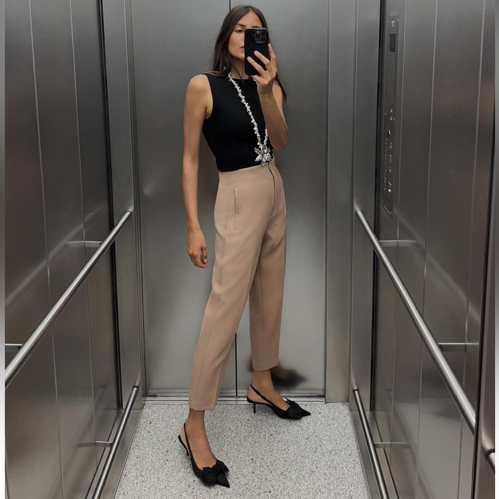 High rise pants